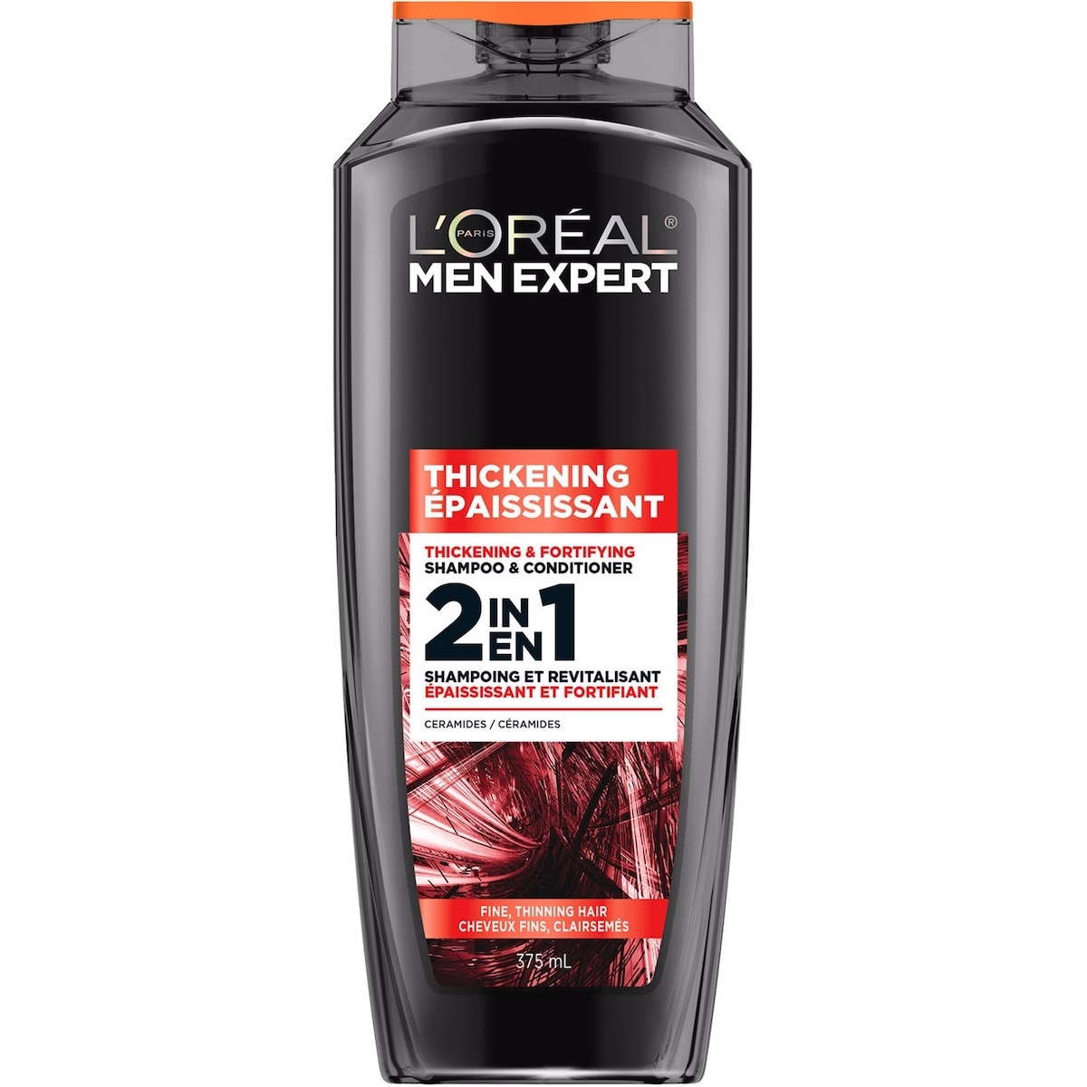 男士專家 增厚 2合1 洗髮精，375 mL