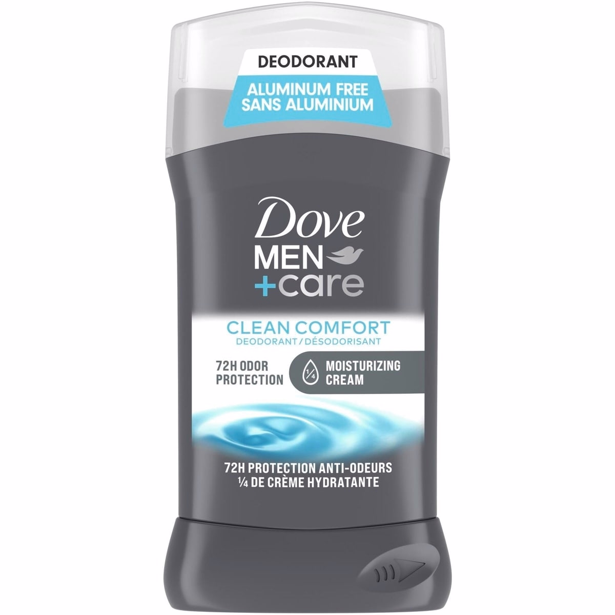 Men+Care  Deodorant Stick aluminum-free deodorant formula for 72H protection Clean Comfort with ¼ moisturizing cream