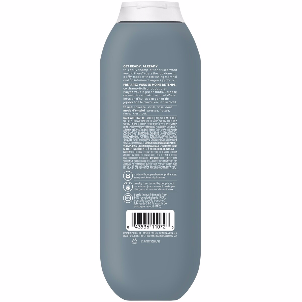 Method Men’s Sea + Surf 2-en-1 Shampooing + Après-shampoing