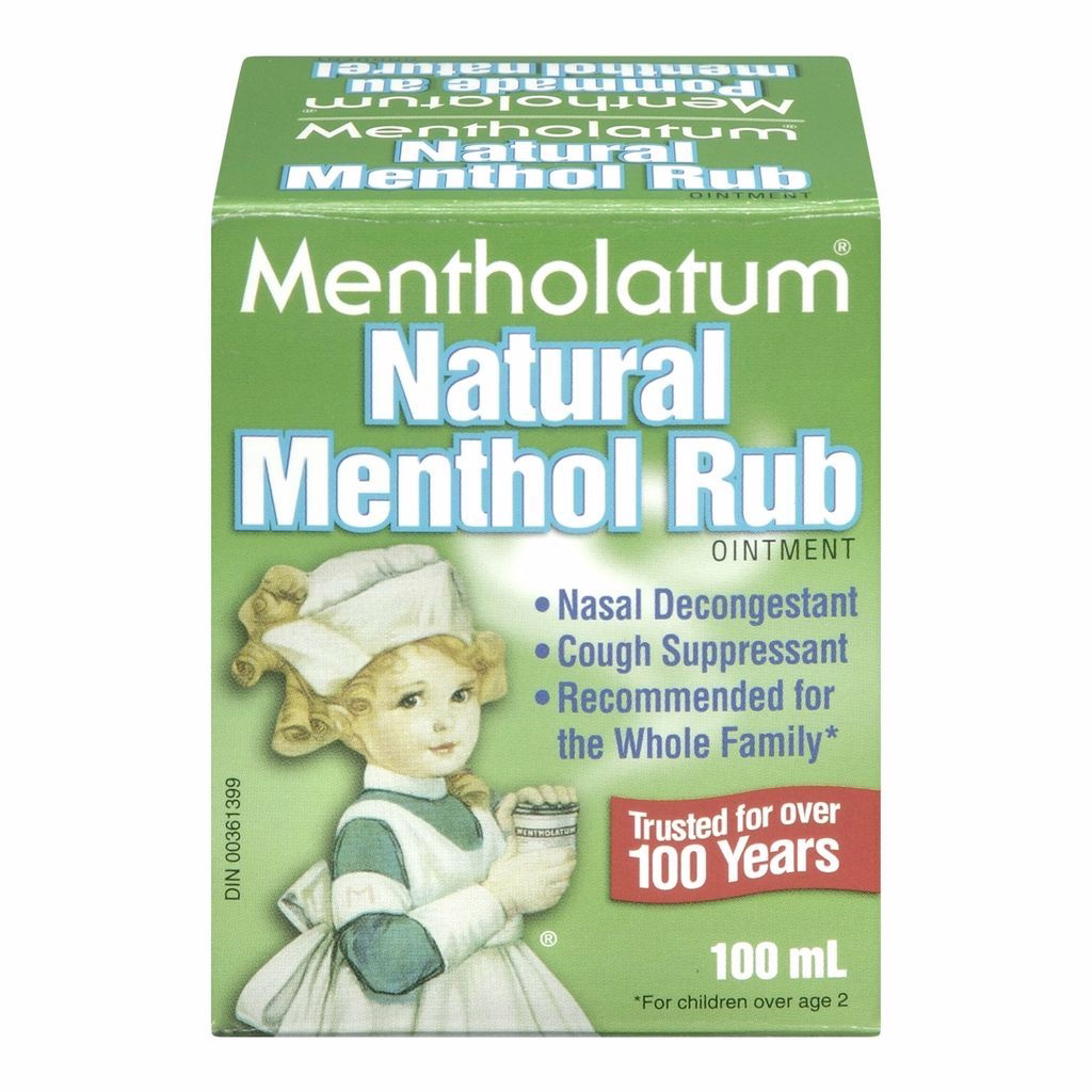 Mentholatum Mentholatum Natural Menthol Rub 100.0 Ml
