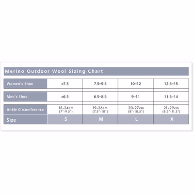Merino Outdoor 421cl12 15-20mmhg Closed Toe, Calf Socks - Charcoal, Large Merino Outdoor 421cl12 15-20mmhg Closed Toe, Calf Socks - Charcoal, Large