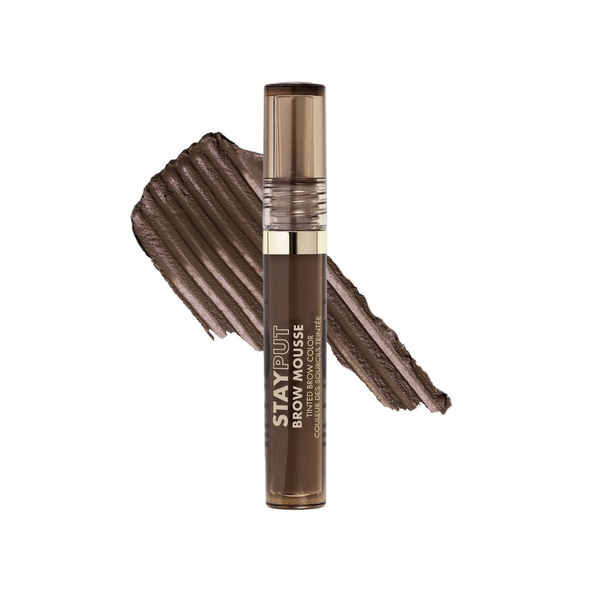 Milani - Stay Put Brow Mousse Tinted Brow Color - Dark Brown