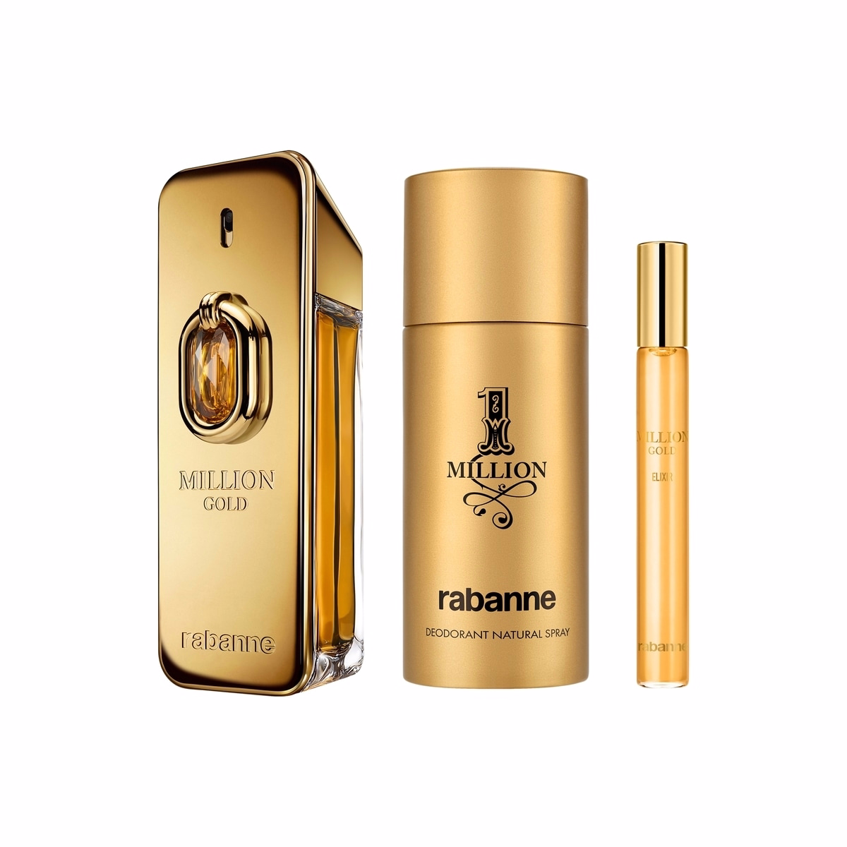 Million Gold Elixir Parfum Intense 3-Piece Gift Set