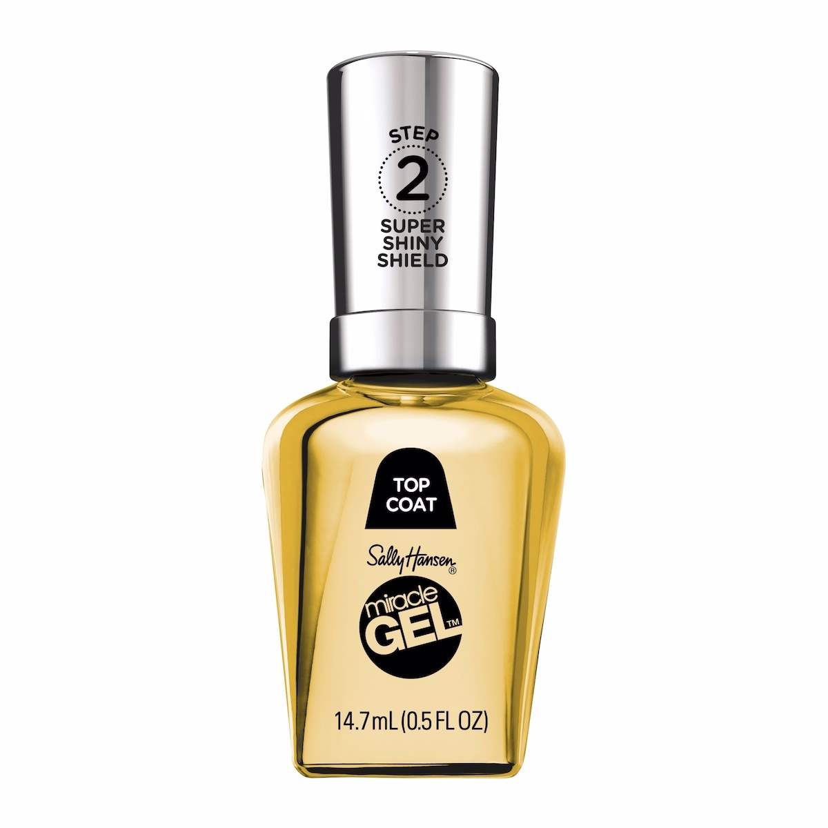Miracle Gel, SuperShiny Shield IV, Nail Polish Top Coat, No UV Lamp Needed