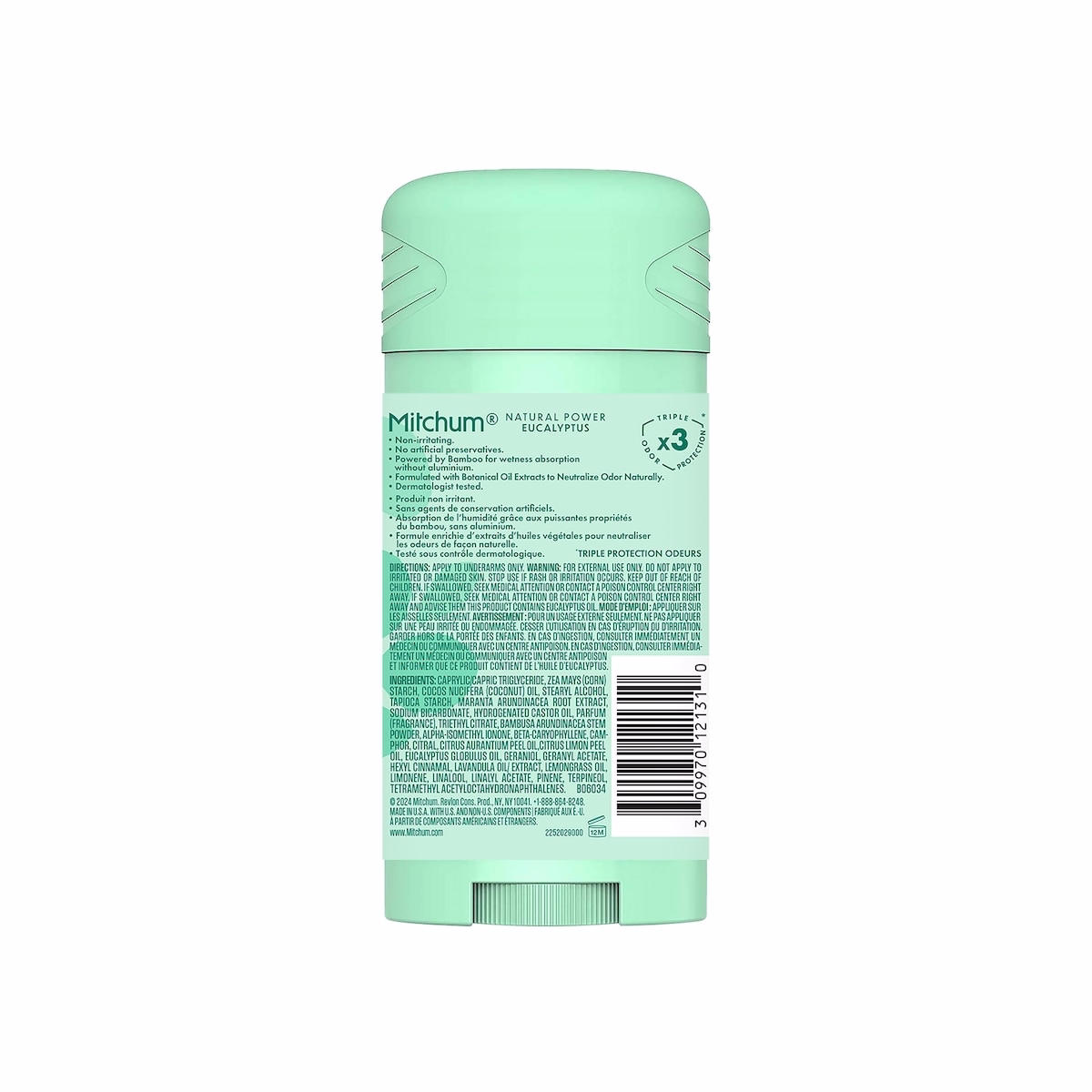 Mitchum Women Natural Power Deodorant Stick, Eucalyptus Mitchum Women Natural Power Deodorant Stick, Eucalyptus