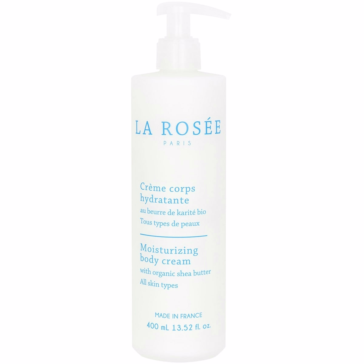 Moisturizing body cream with organic shea butter