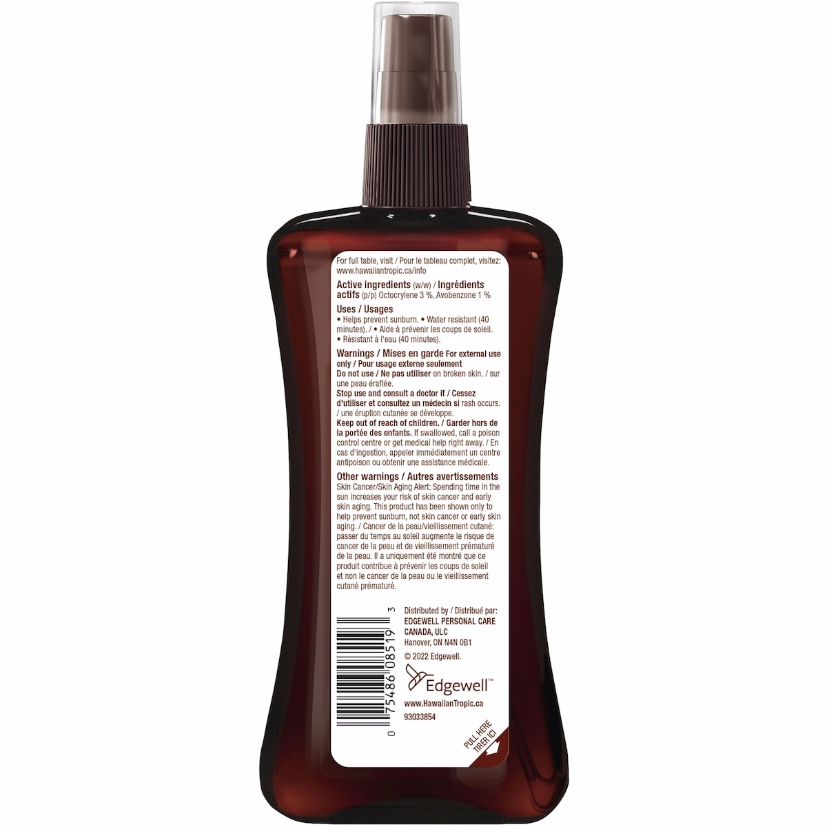 Moisturizing Dark Tanning Oil SPF 4