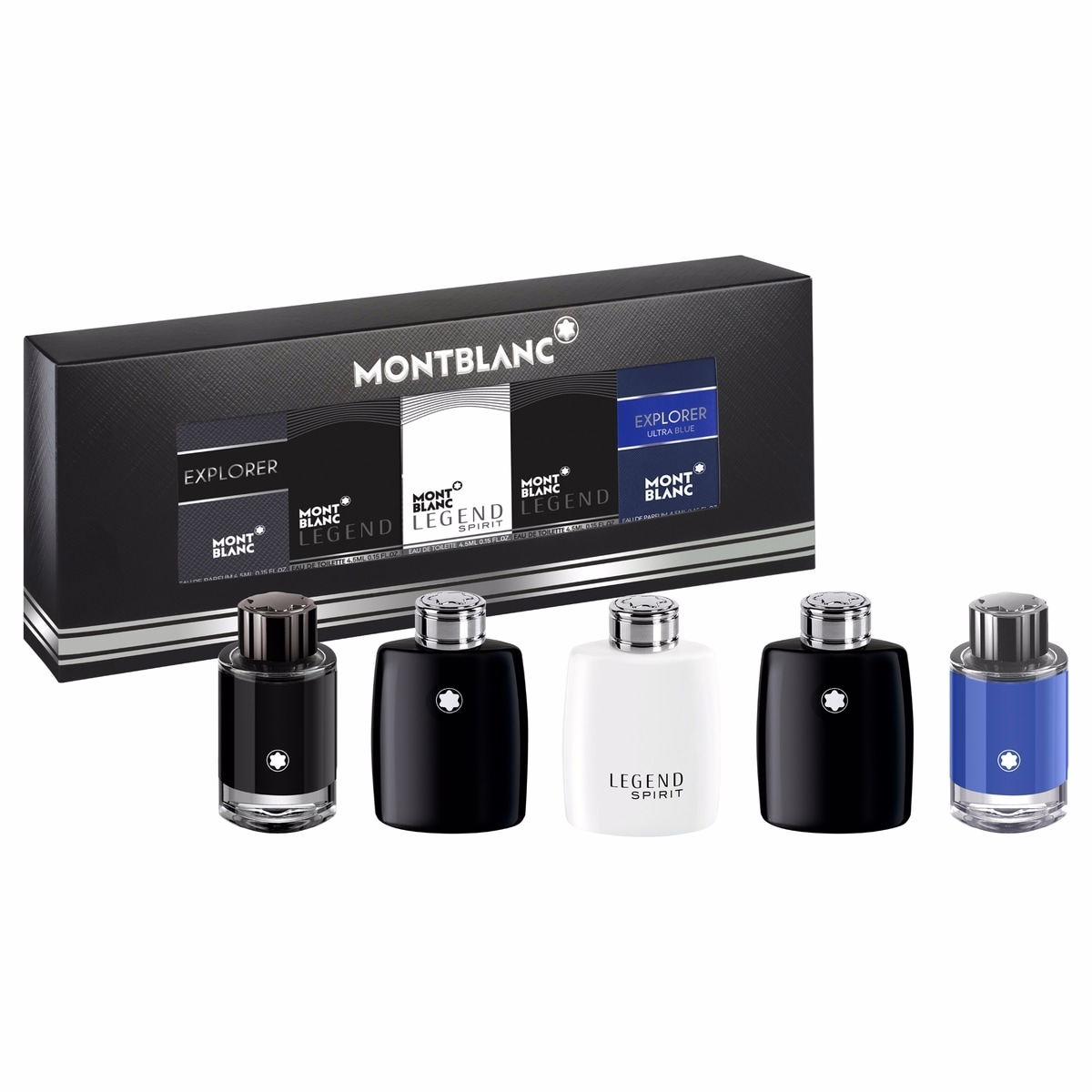 Coffret Montblanc de parfums miniatures 5×4,5 mL