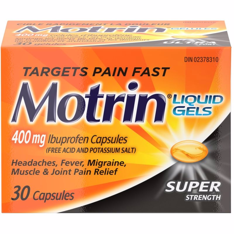 Motrin 강력 진통 이부프로펜 400mg 리퀴드 젤