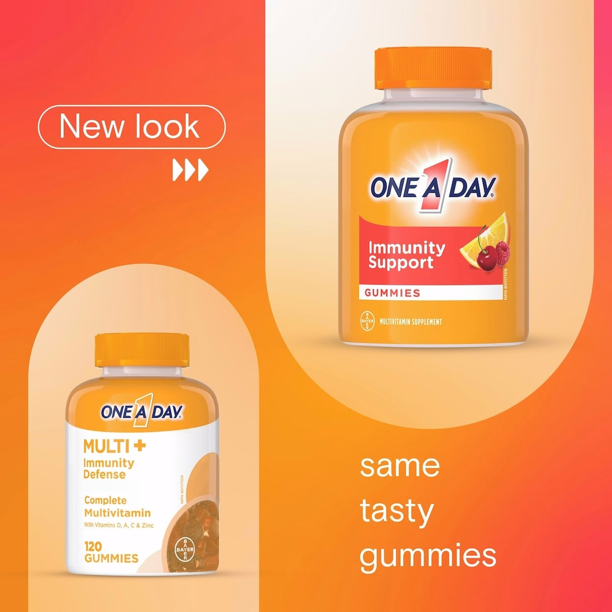 Multi+ Immunity Gummies For Adults - Immunity Multivitamin for Women And Men Plus Daily Immune Support With Vitamin C, Vitamin D And Zinc To Support I
