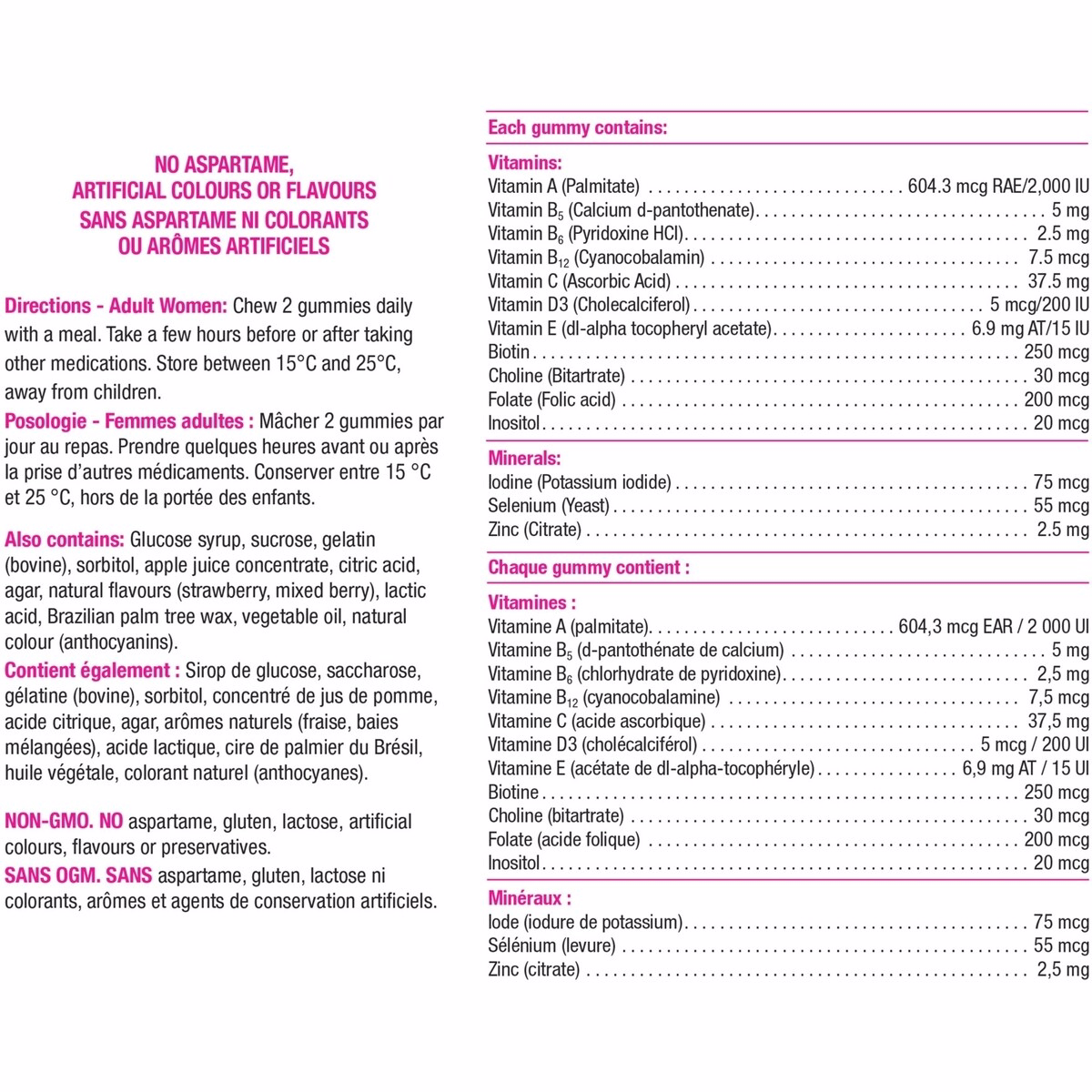Multivitamin Gummies For Women