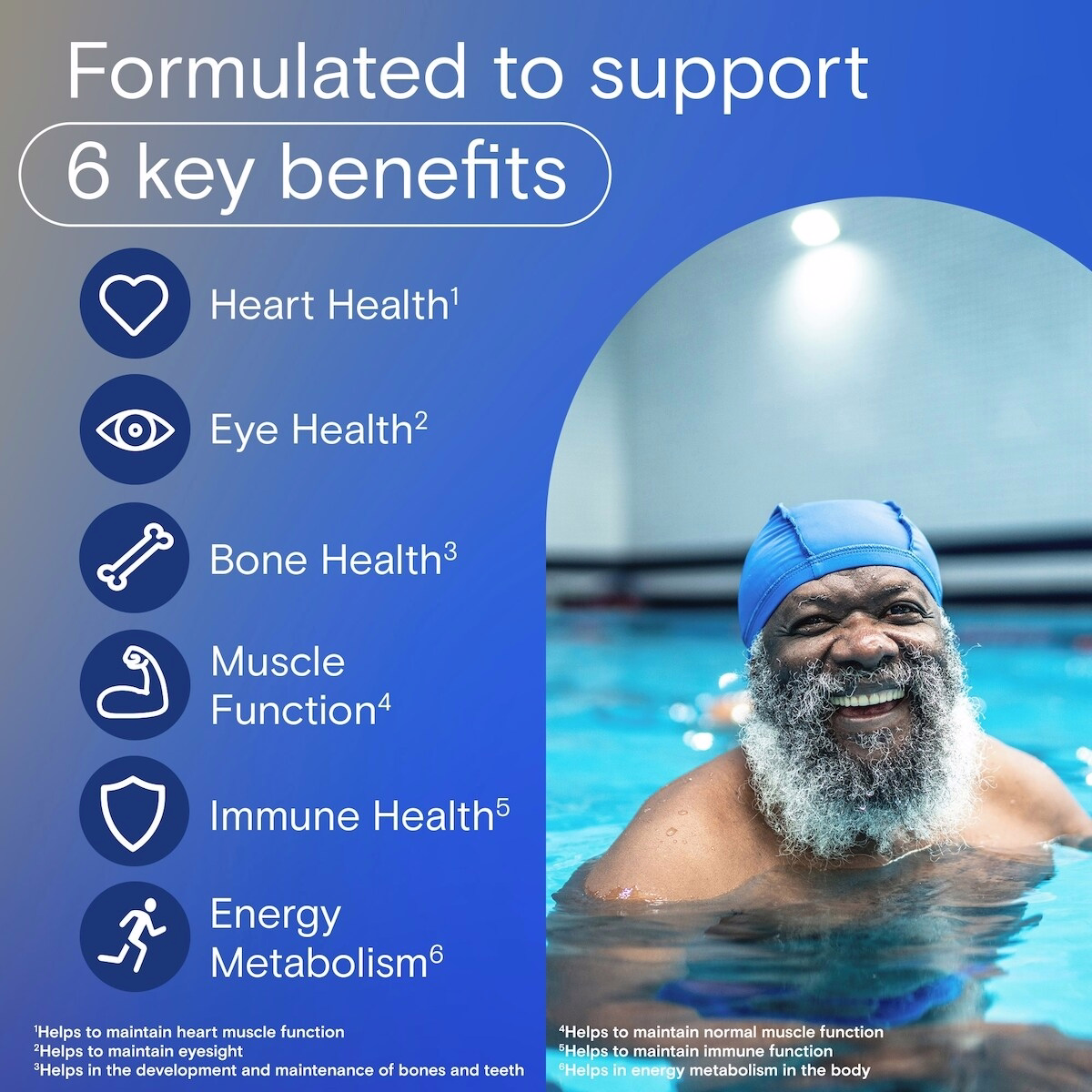 Multivitamins For Men 50 Plus - Daily Vitamins For Men With Vitamins A, B, C, D, E, Calcium, Selenium, Magnesium And Zinc To Support Immune, Bone, Hea