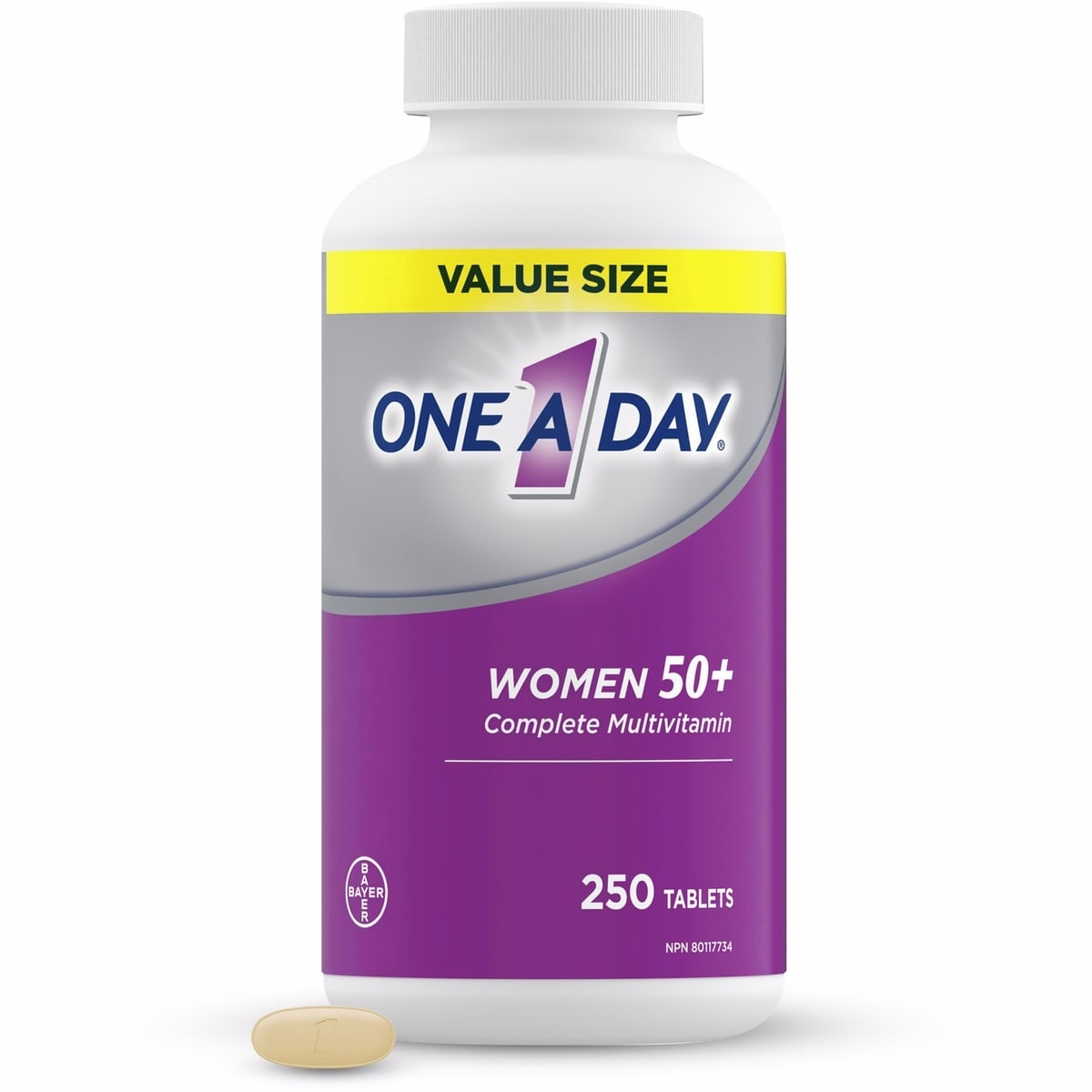 Multivitamins For Women 50 Plus - Daily Vitamins For Women With Vitamin A, B6, B12, C, D, E, Biotin, Calcium, Magnesium & Zinc, Helps Support Immune F