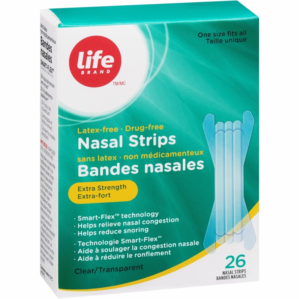 鼻腔貼條 透明 加強型