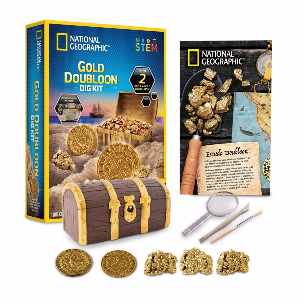 National Geographic Gold Doubloon Dig Kit