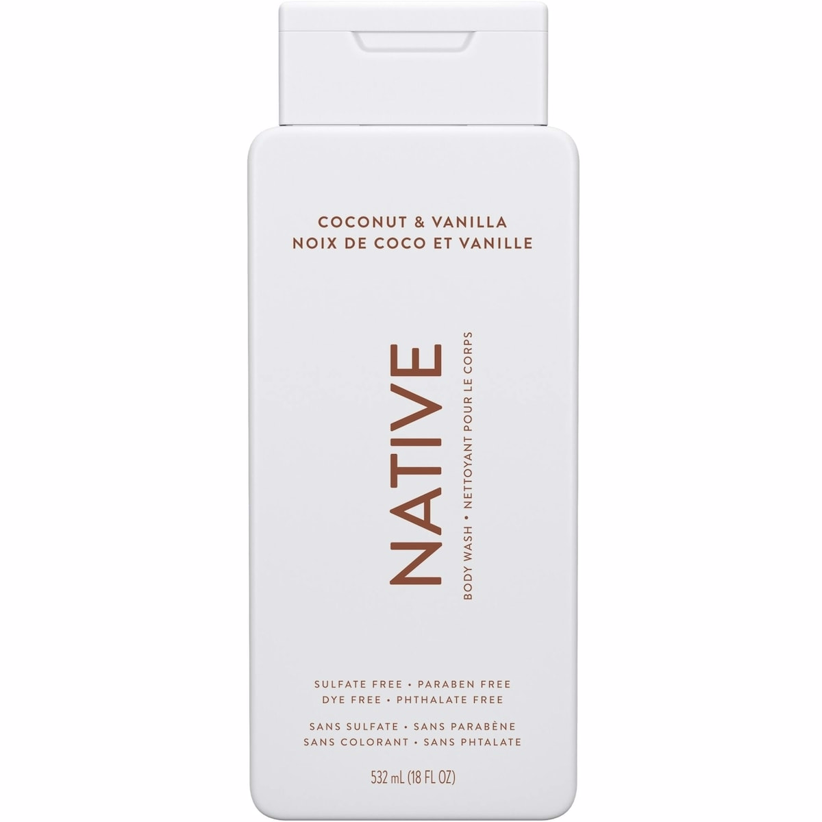 Native Body Wash Coconut & Vanilla 510g