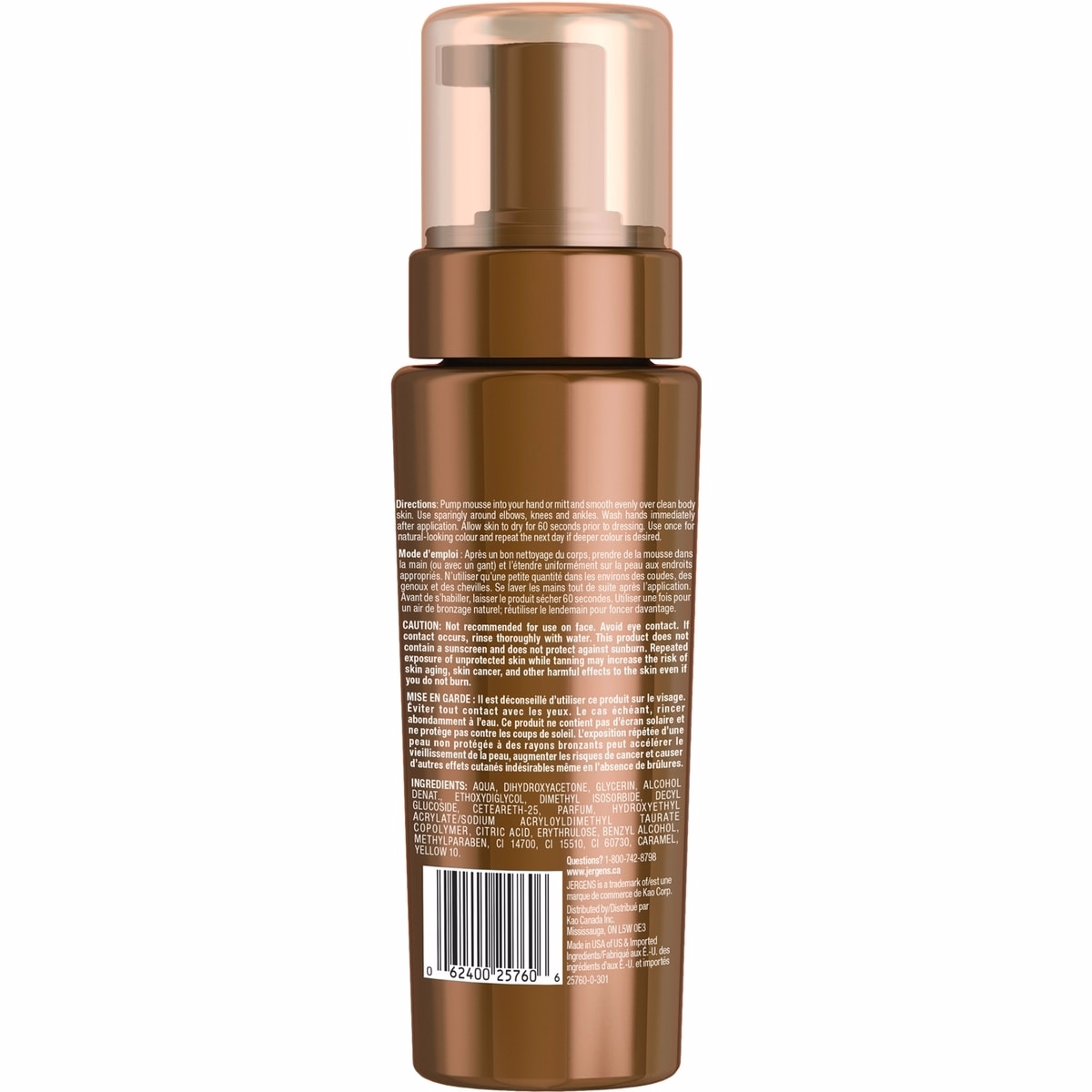 Natural Glow Instant Sun Sunless Tanning Mousse