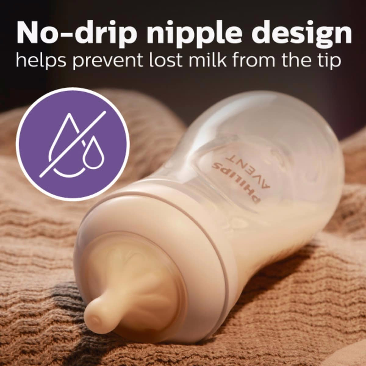 Natural Response Nipple Flow 5, 6M+, 2 pack, SCY965/02 Natural Response Nipple Flow 5, 6M+, 2 pack, SCY965/02