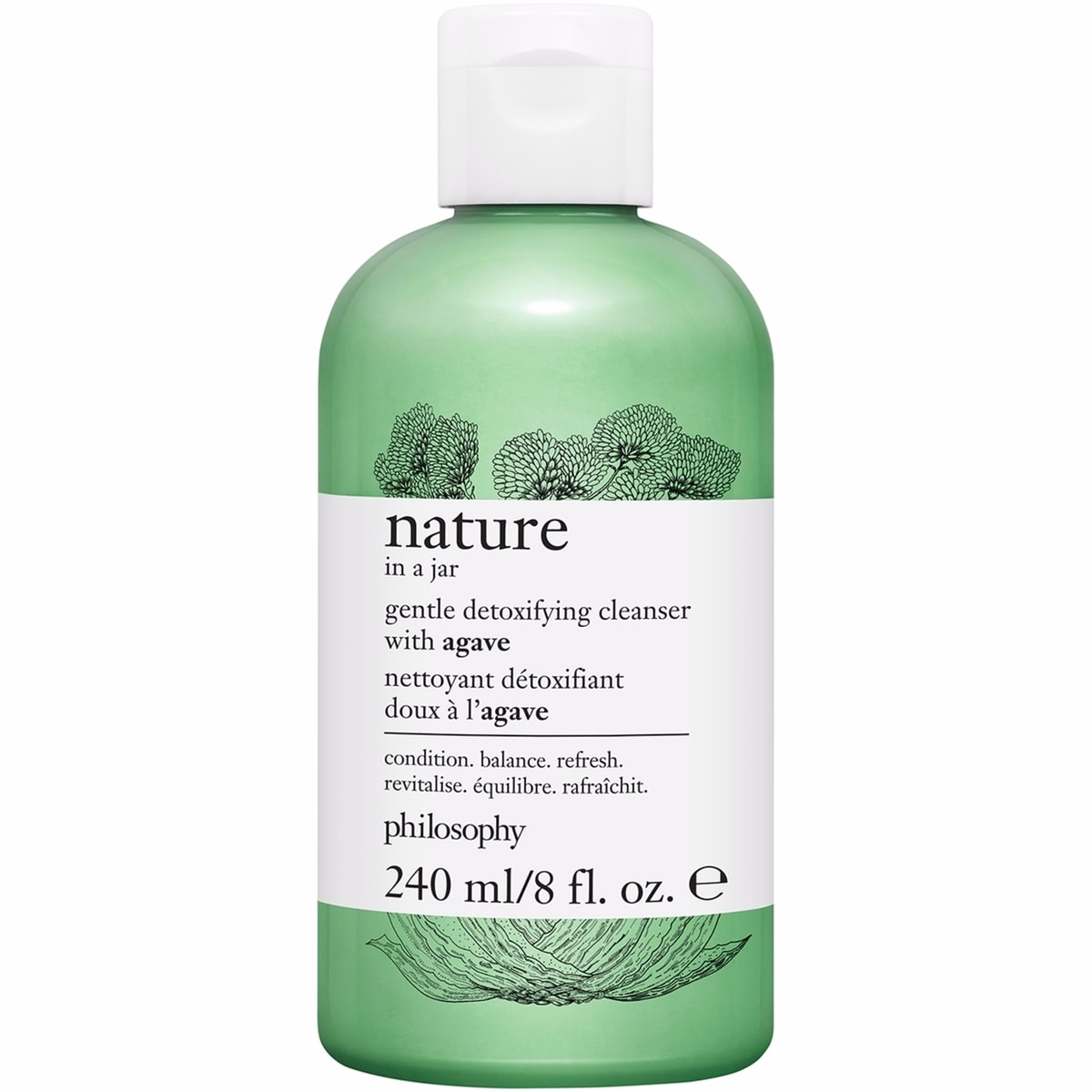 nature in a jar gentle detoxifying cleanser with agave nature in a jar gentle detoxifying cleanser with agave