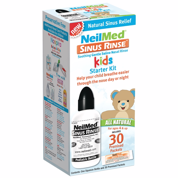 NeilMed Sinus Rinse Kids Kit 30 Premixed Packets