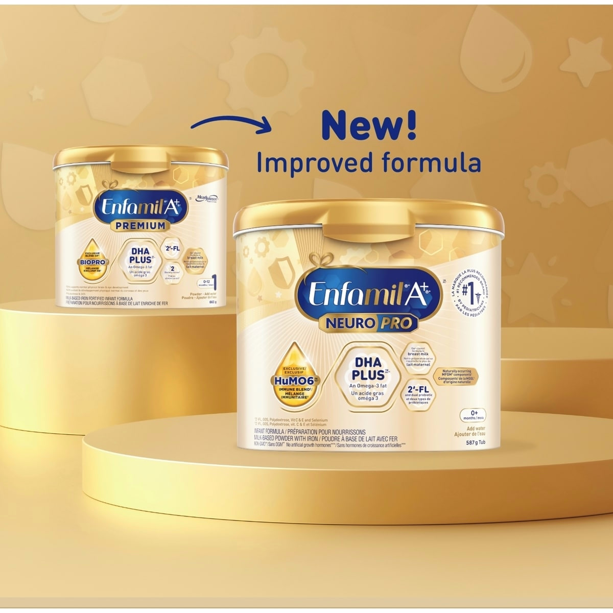 NeuroPro™, Baby Formula, 0-12 months, Powder Tub NeuroPro™, Baby Formula, 0-12 months, Powder Tub