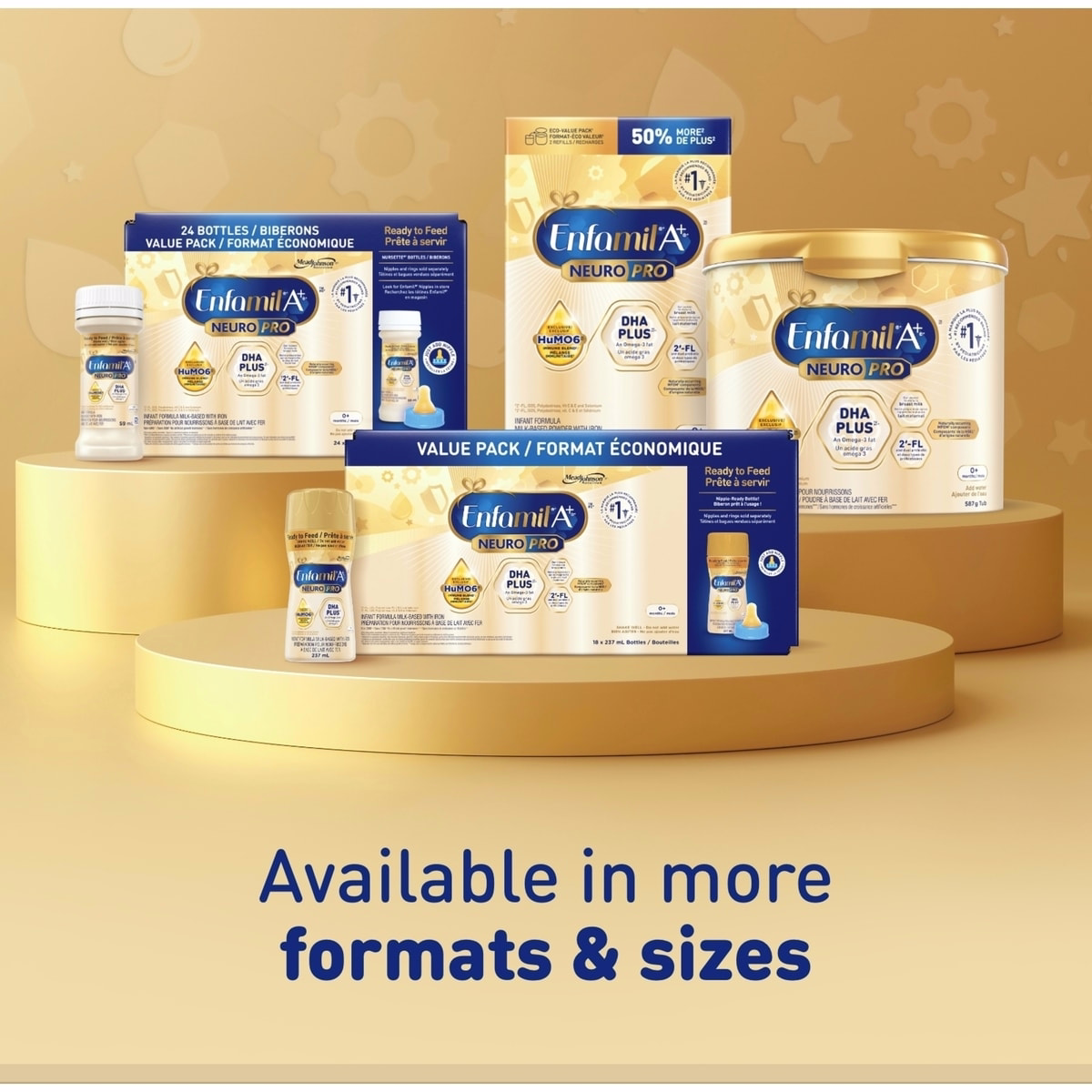 NeuroPro™, Baby Formula, 0-12 months, Powder Tub NeuroPro™, Baby Formula, 0-12 months, Powder Tub