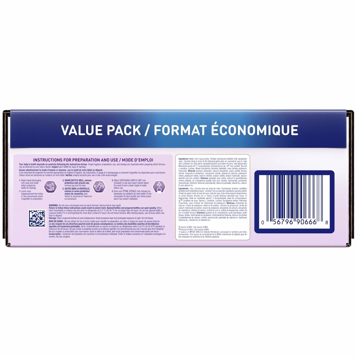 NeuroPro™ Gentlease, Baby Formula, 0-12 months, Ready to Feed Bottles, 237mL x 18ct