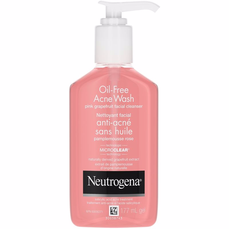 Neutrogena Oil-Free Acne Wash Pink Grapefruit Facial Cleanser