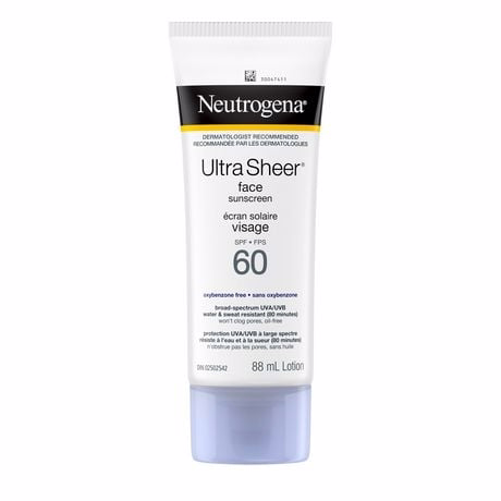 Neutrogena Ultra Sheer Face Sunscreen Spf 60
