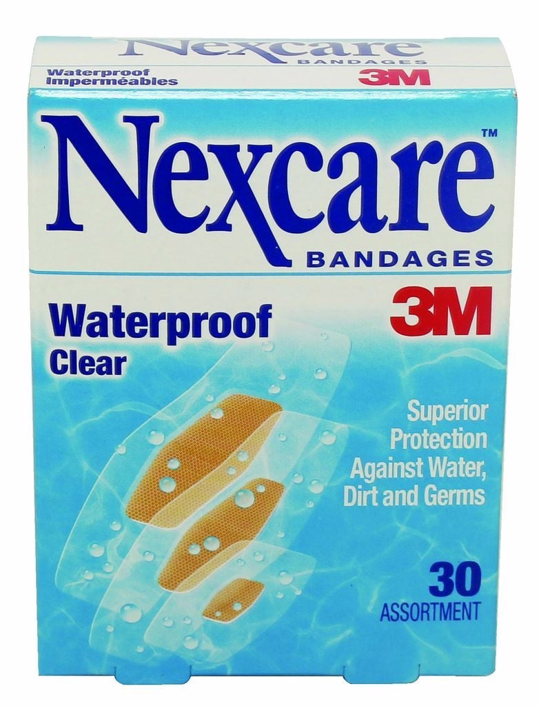 Nexcare Waterproof Clear Bandages