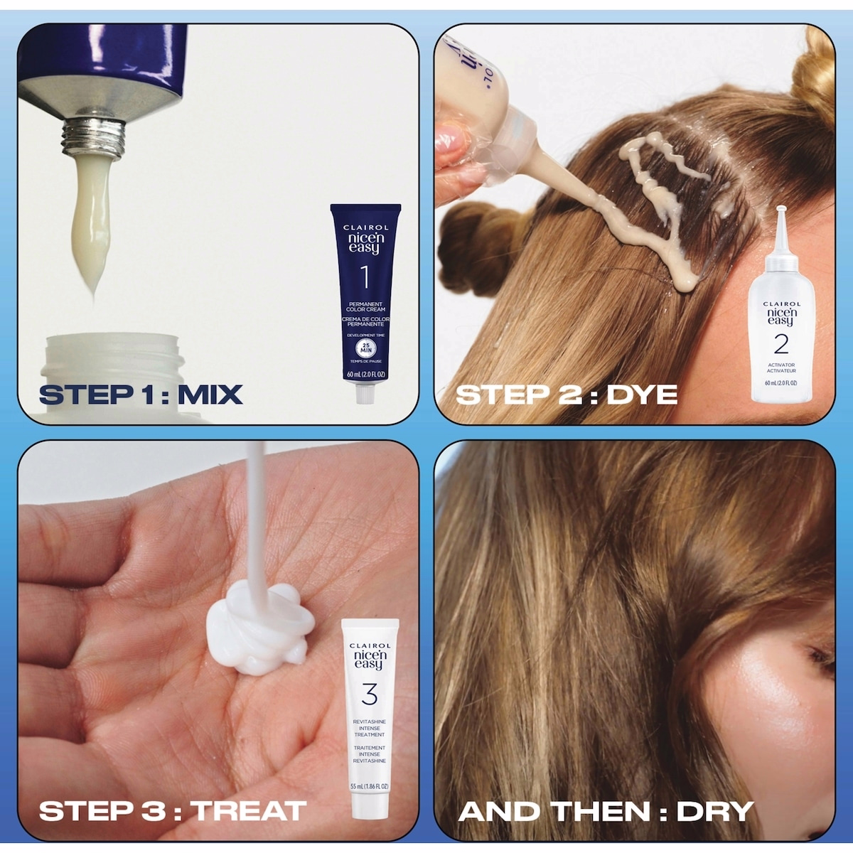 Clairol Coloration Permanente Nice'N Easy, Couleur Naturelle Supérieure Clairol Coloration Permanente Nice'N Easy, Couleur Naturelle Supérieure