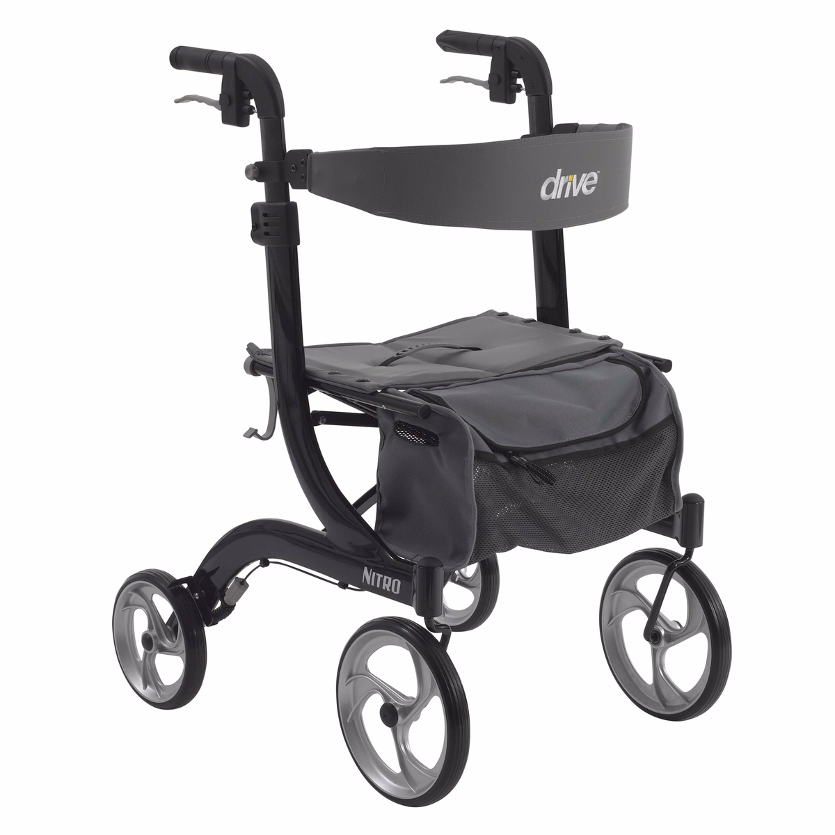 Nitro Euro Style Rollator, Black