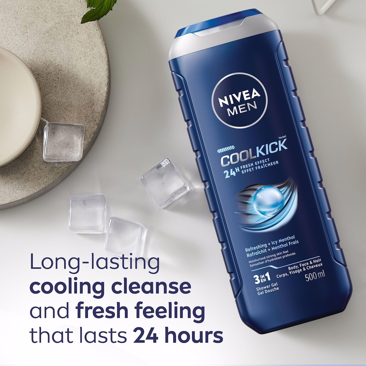 NIVEA MEN Refreshing Routine, Holiday Gift Set, Shower Gel, Face Wash and Antiperspirant NIVEA MEN Refreshing Routine, Holiday Gift Set, Shower Gel, Face Wash and Antiperspirant