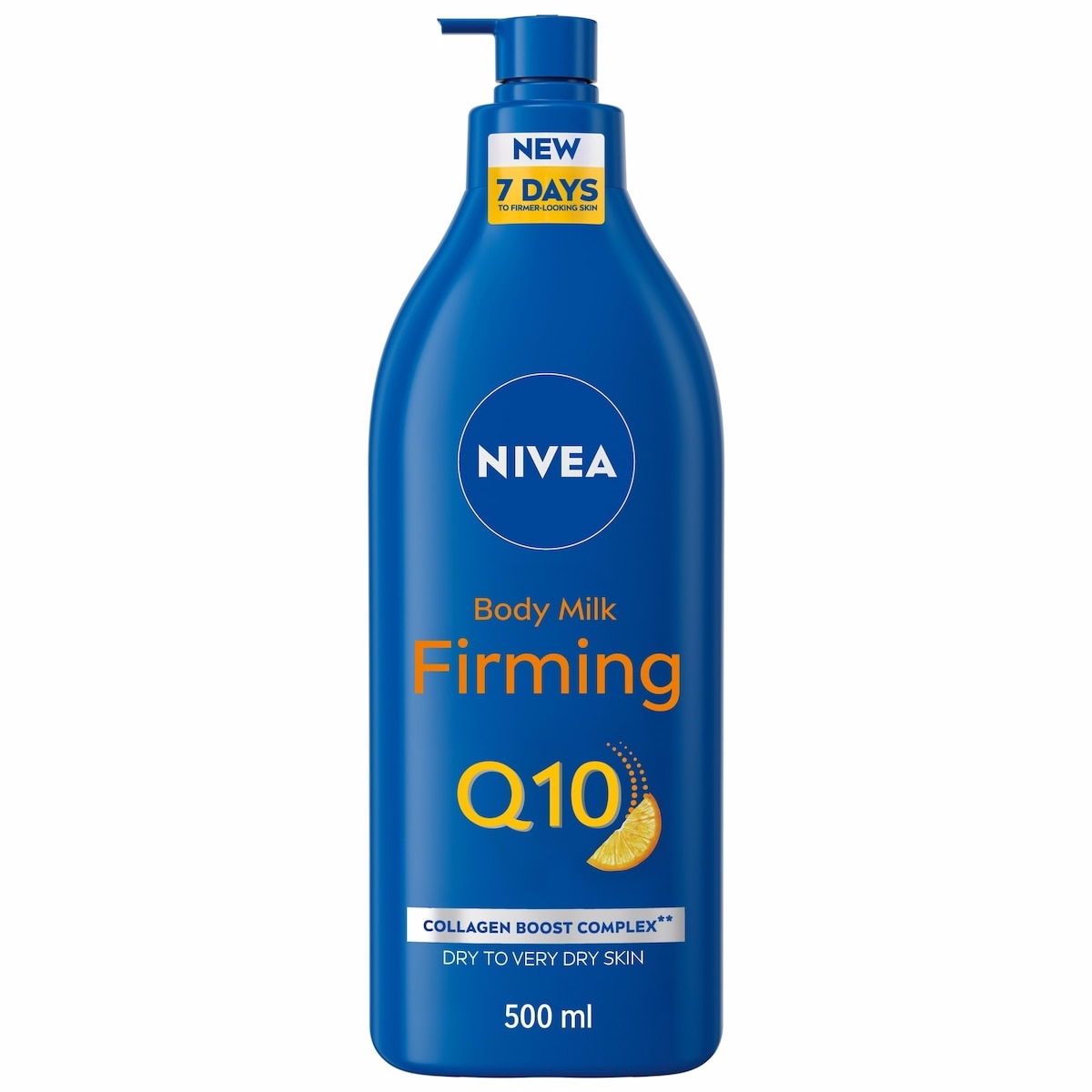 NIVEA Q10 Firming Body Lotion for Women, Body Milk with Q10 & Vitamin C, Dry Skin, 500 mL