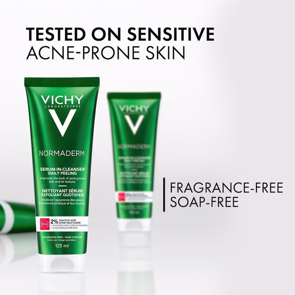 Vichy Normaderm 系列精華潔膚潔面乳