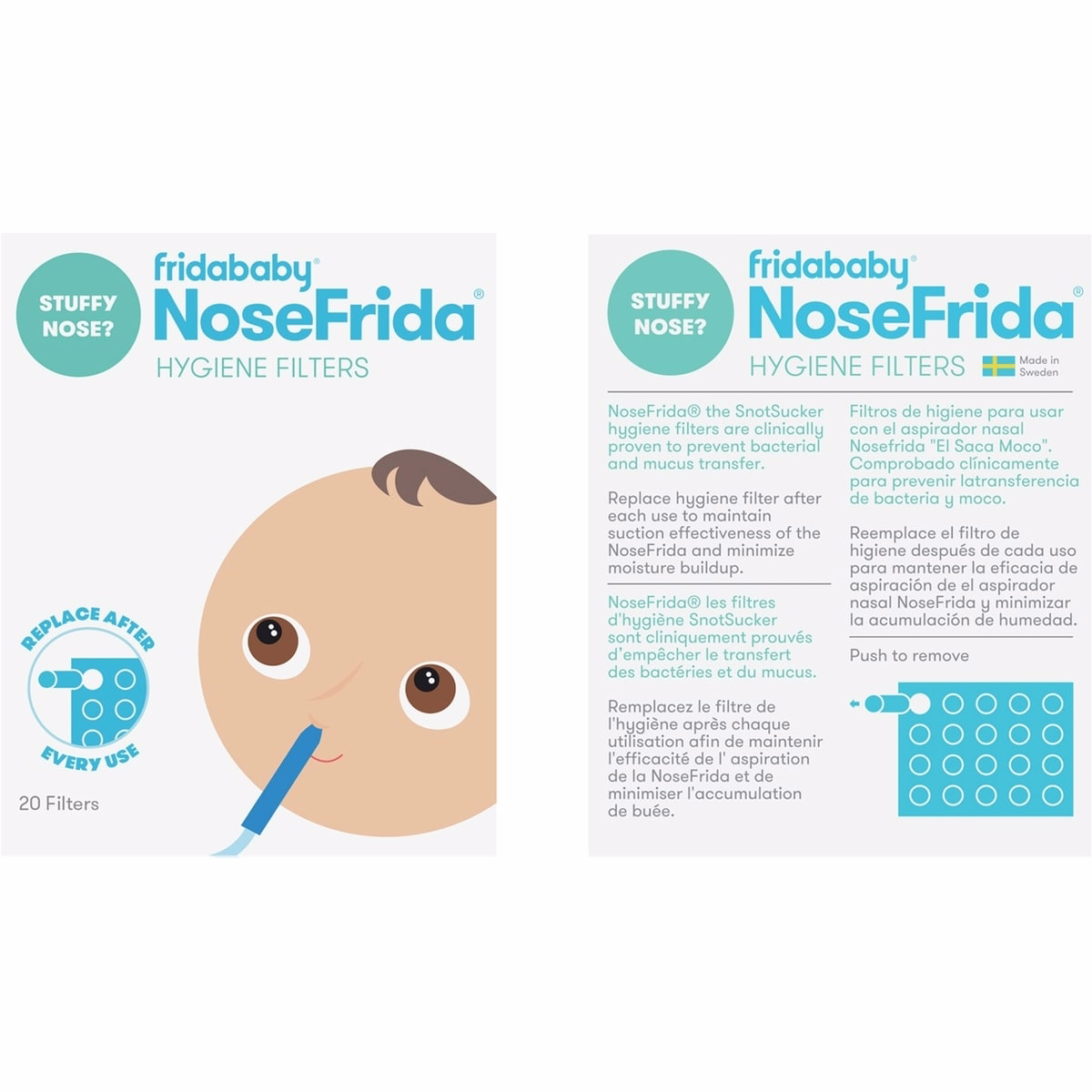 NoseFrida Hygiene Filters