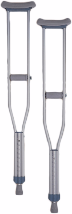 Nova 목발 알루미늄 높이조절형 성인용 전완 5'10-6'4 CCR00 1쌍