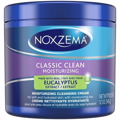 Noxzema Facial Cleanser Moisturizing Cleansing 12 Oz