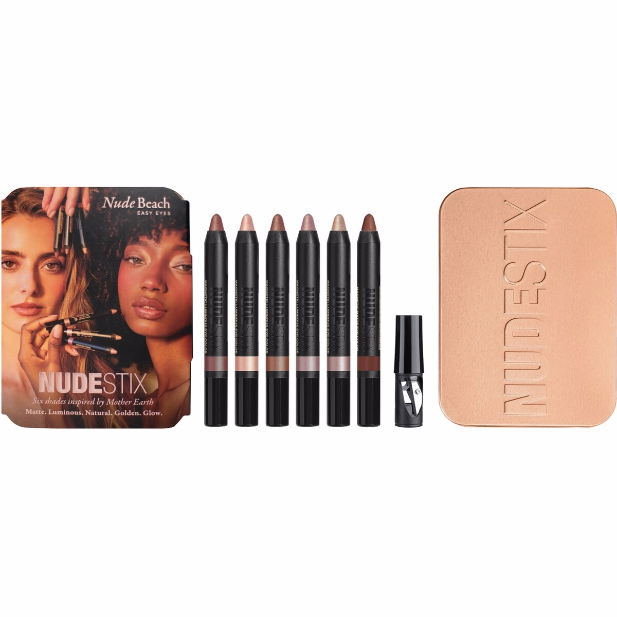 Nude Beach 6-Piece Eye Palette