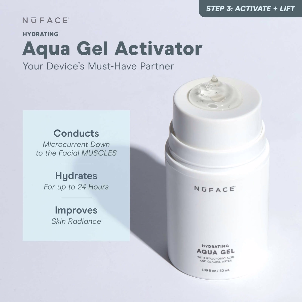 NuFACE® Aqua Gel Activator 3.3oz