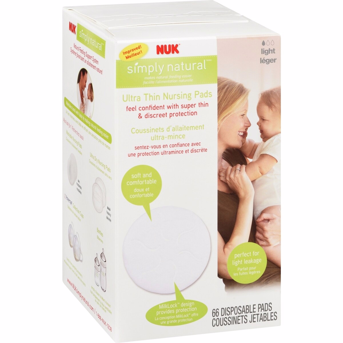NUK® Ultra Thin Nursing Pads, 66CT