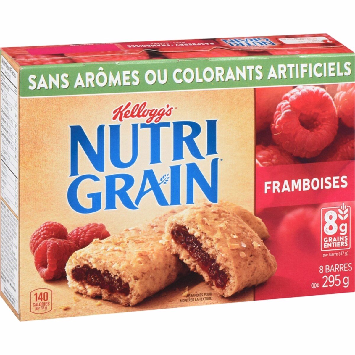 Nutri-Grain 穀物麥片棒 覆盆子 8條裝