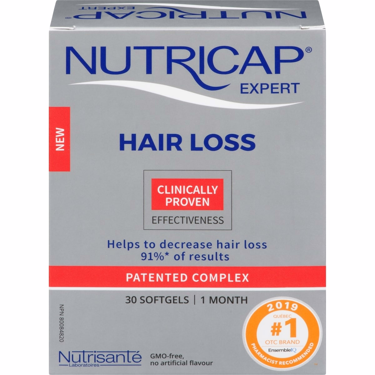 Nutricap Hair Loss 30 Softgels