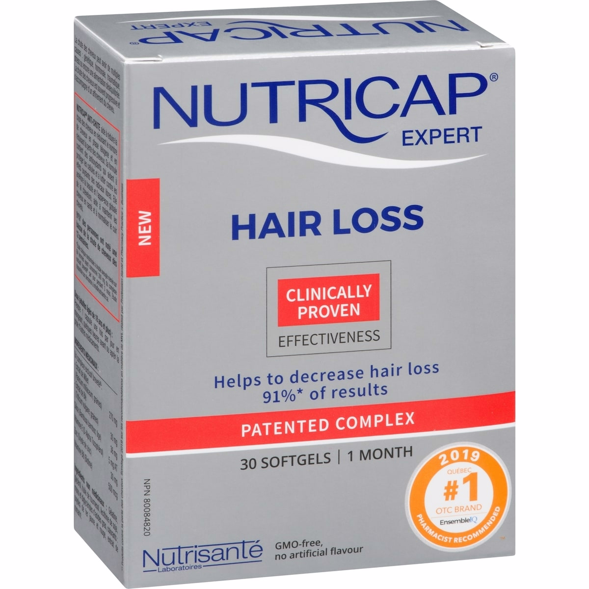 Nutricap Hair Loss 30 Softgels