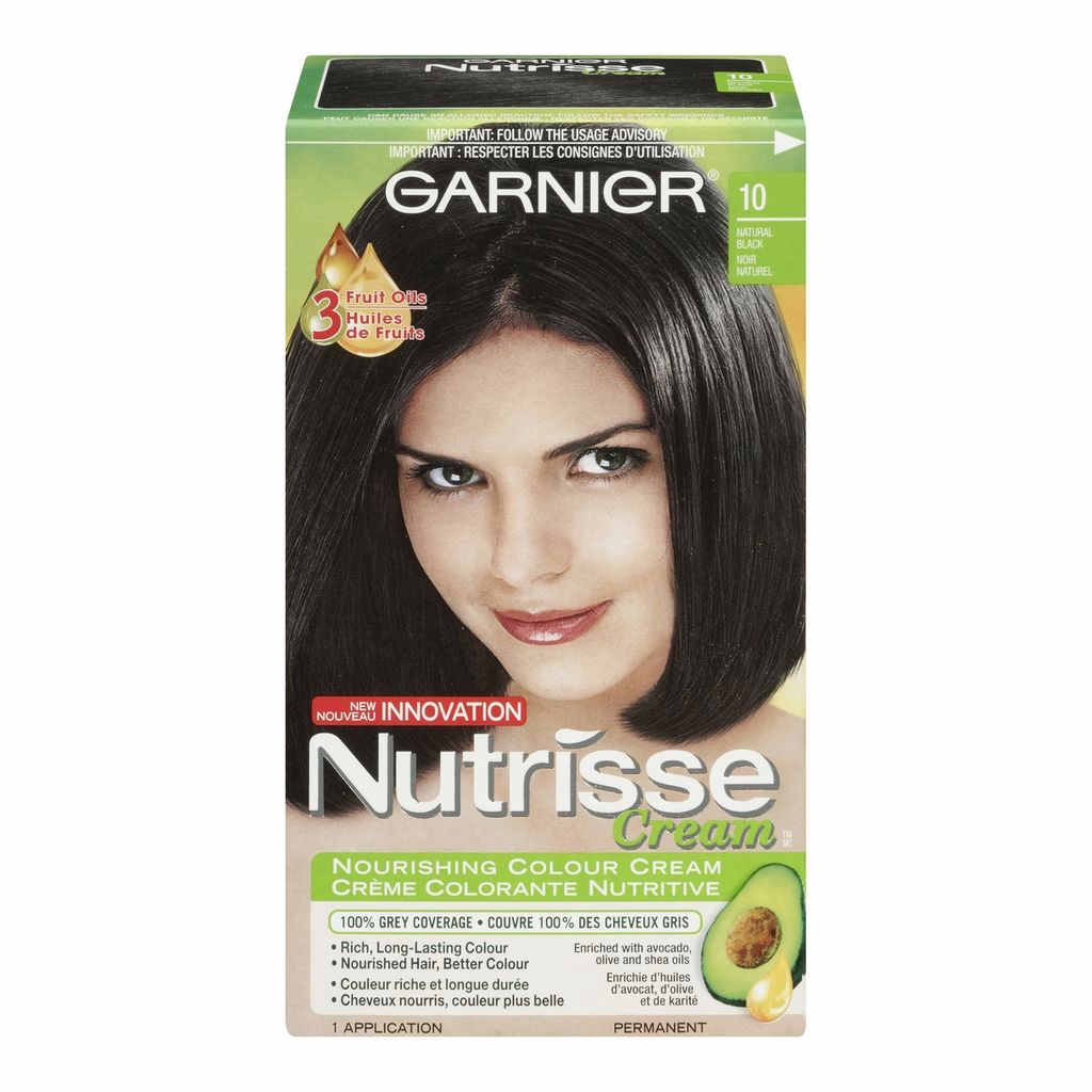 Nutrisse 크림 컬러 내추럴 블랙 10