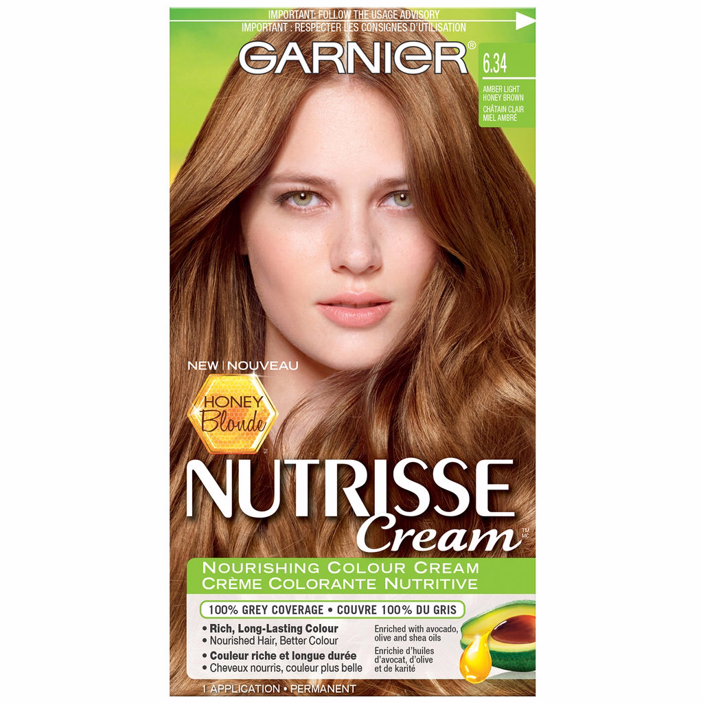 Garnier Nutrisse 크림 컬러 라이트 허니 블론드 6.34