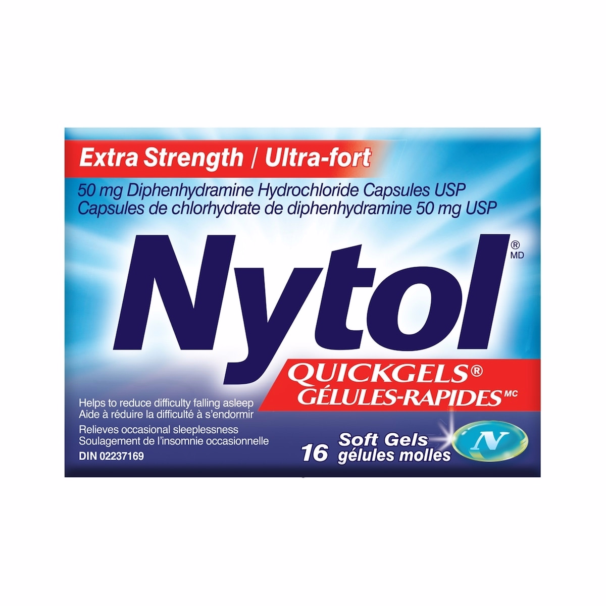 Nytol Sleep Aid QuickGels
