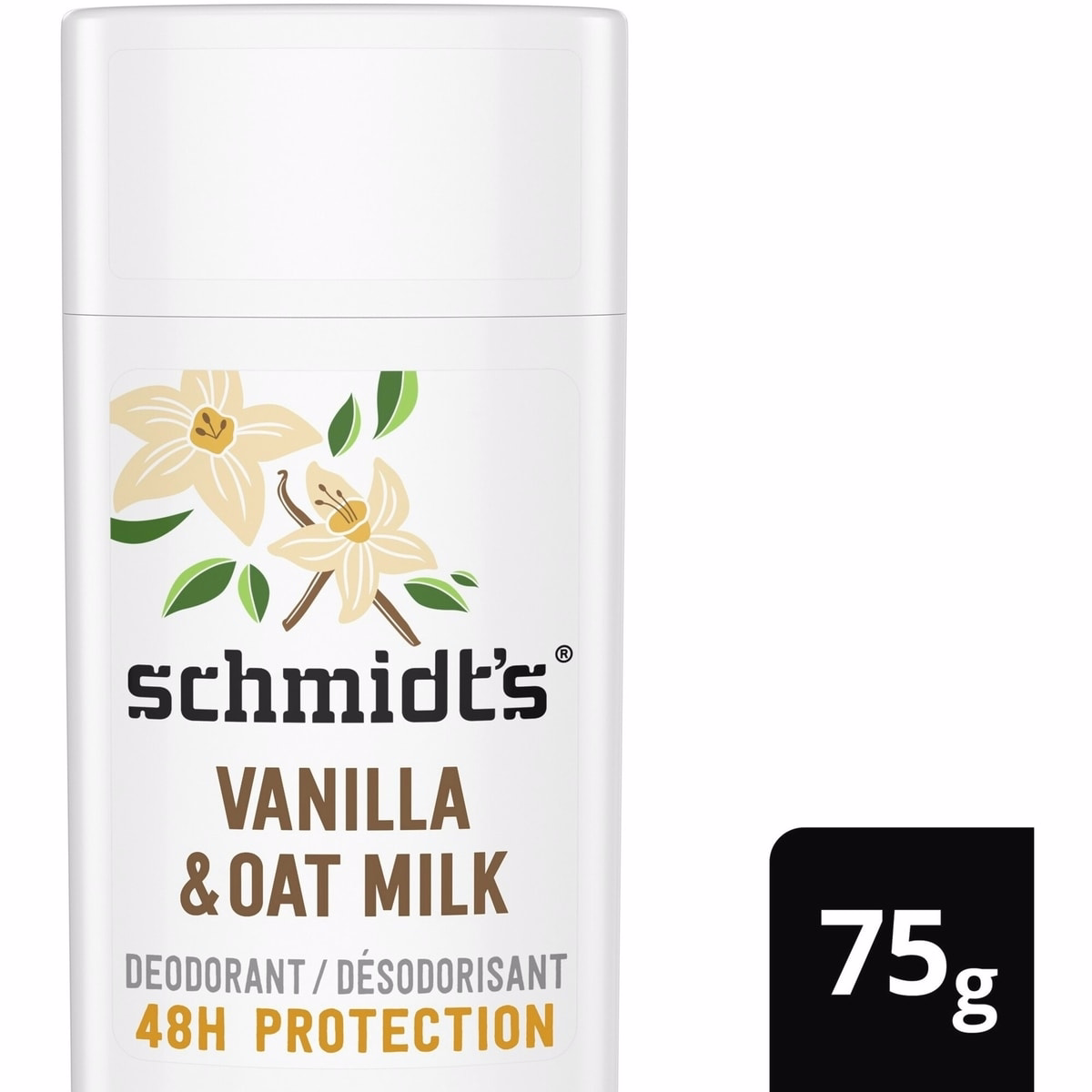 Déodorant Lait d'Avoine & Vanille 48h sans aluminium à ingrédients d'origine naturelle