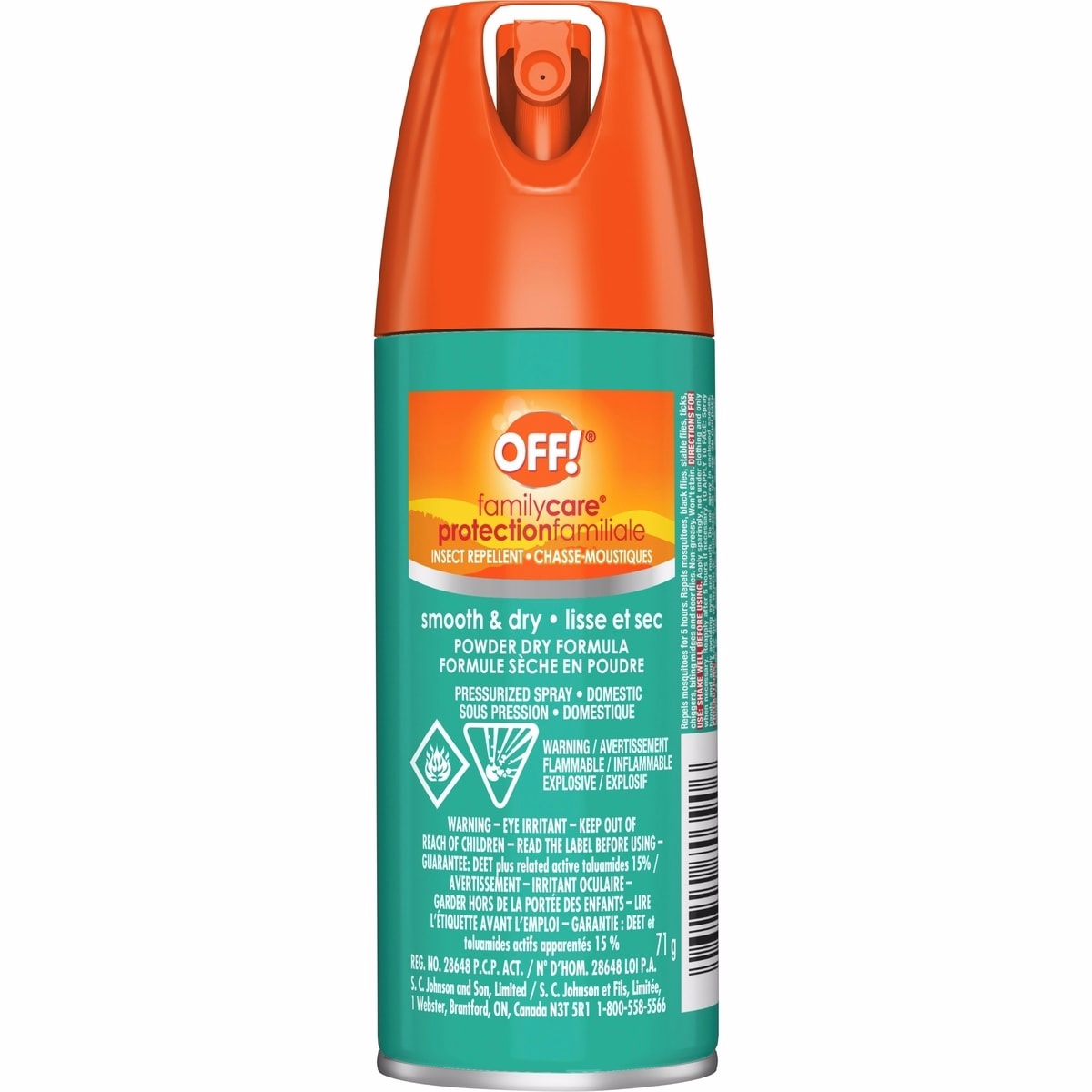 OFF!® FamilyCare® Insect Repellent (Smooth & Dry)