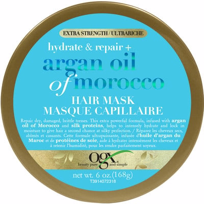 Ogx Extra Strength Hydrate & Repair + Argan Oil Of Morrocco Hair Mask 6.0 Oz